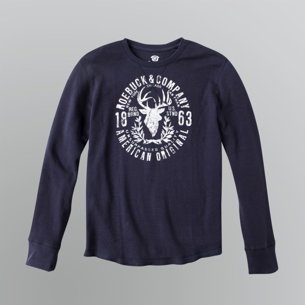 Roebuck & Co. Young Men's Graphic Long-Sleeve Tee