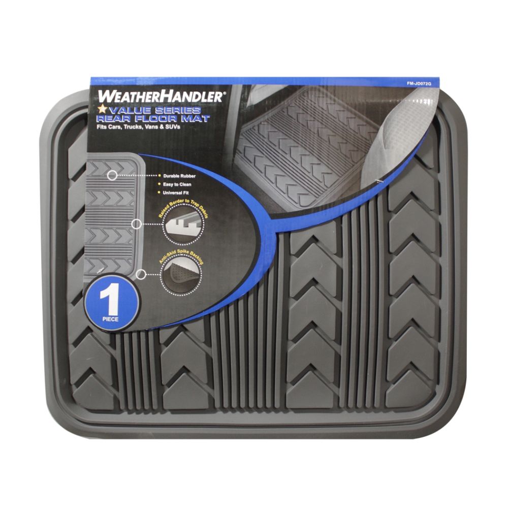 WeatherHandler 1PC REAR RUBBER Floor Mat ALL WEATHER GRY at Sears.com
