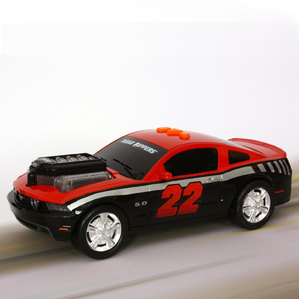 Road Ripper Lightning Rods Ford Mustang - Red or Blue Children's Toys