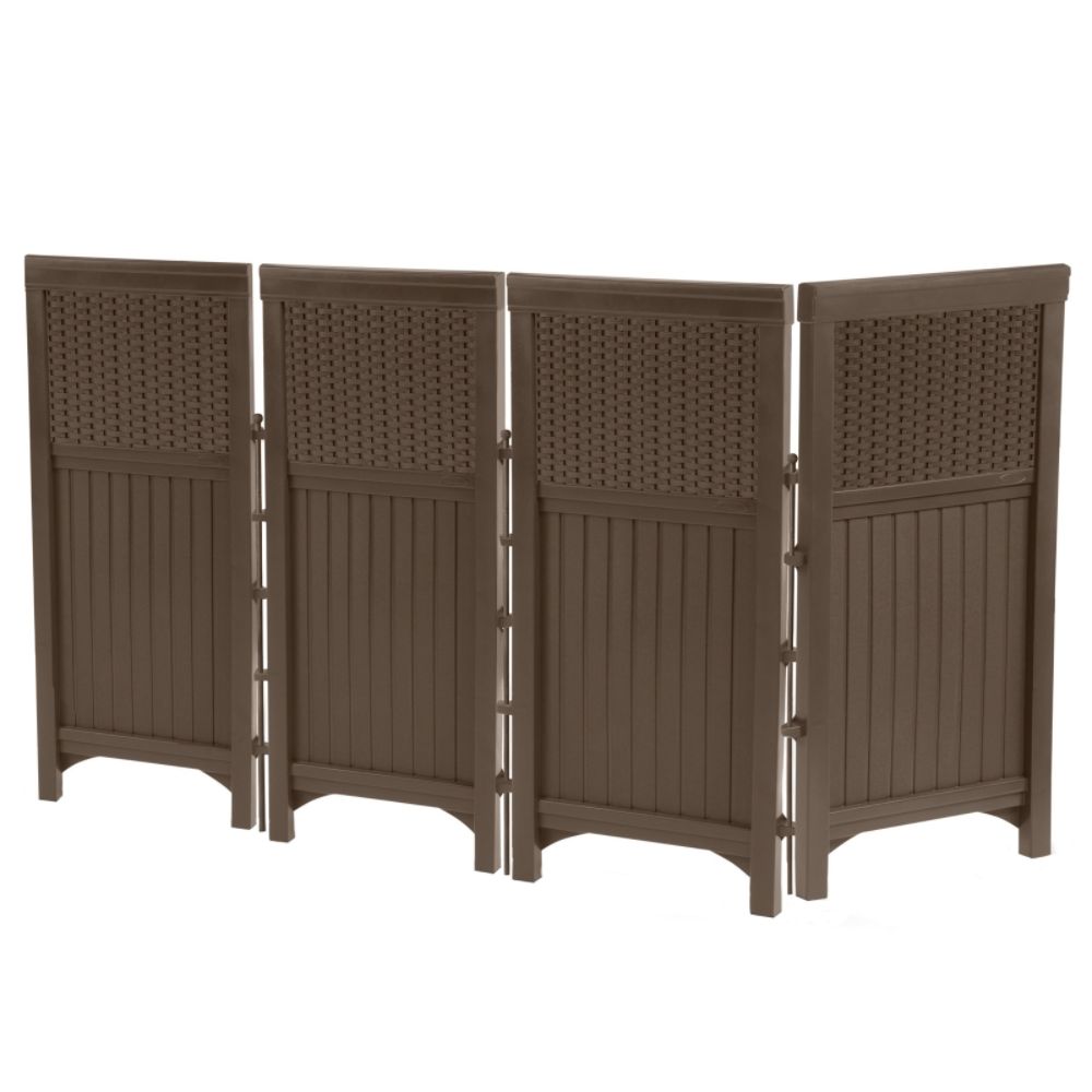 Suncast Resin Wicker Outdoor Screen Enclosure at Kmart.com