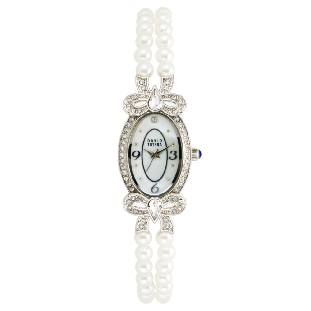 Ladies David Tutera, Pearl Bow Watch. at Kmart.com