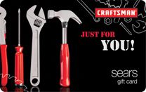 Craftsman Tools for You Gift Card