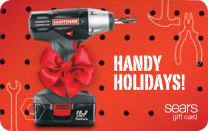 Craftsman Handy Holidays Gift Card