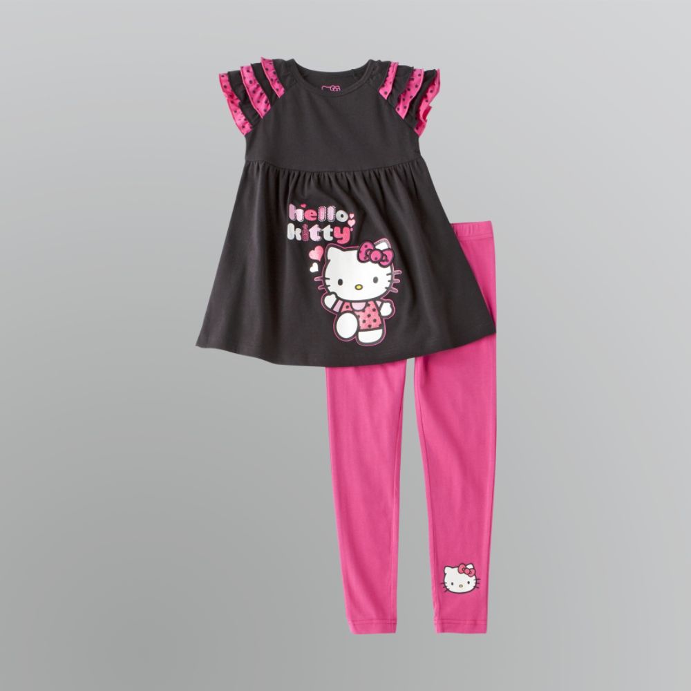 Hello Kitty Girl's Tunic & Leggings Set