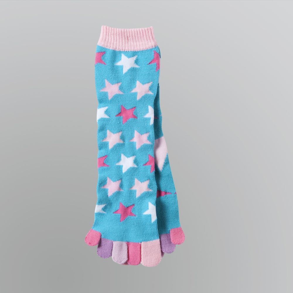 Joe Boxer Junior's Mismatched Toe Socks 