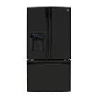 Kenmore Elite 25 Cubic Foot French-Door Counter-Depth Bottom-Freezer Refrigerator Black Energy Star&174; Energy Star&174;