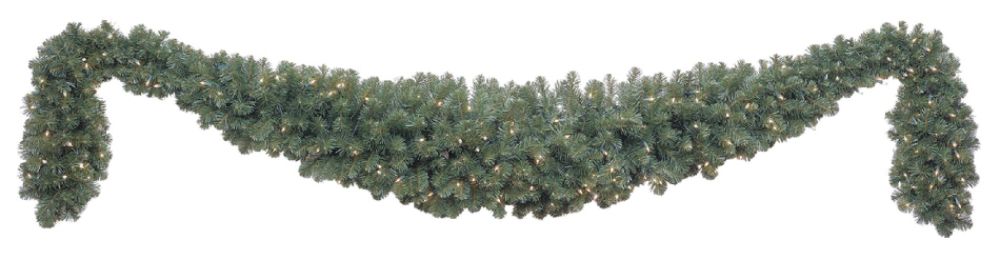GKI/Bethelem Lighting 9 Foot x 15 Inch Olympia Pine Swag Garland with  150 Clear Lights at Kmart.com