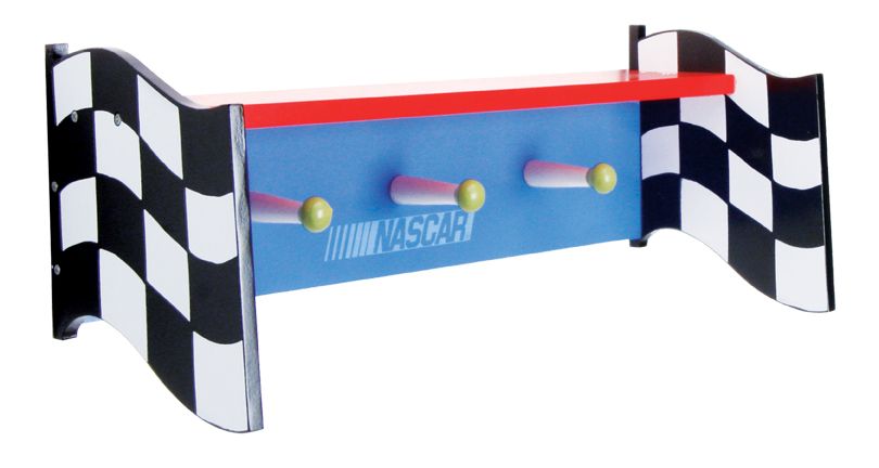 Trend-Lab NASCAR - Wall Shelf with Pegs