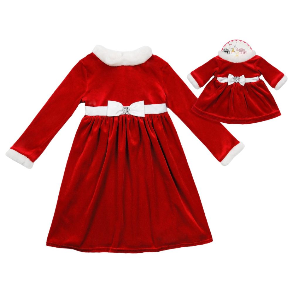 Dollie & Me Girls Santa Dress price decreased by 52%