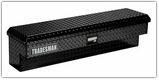 Tradesman&nbsp; TAL480BK 48-Inch Aluminum Side Mount Box, Diamond Plated, Black