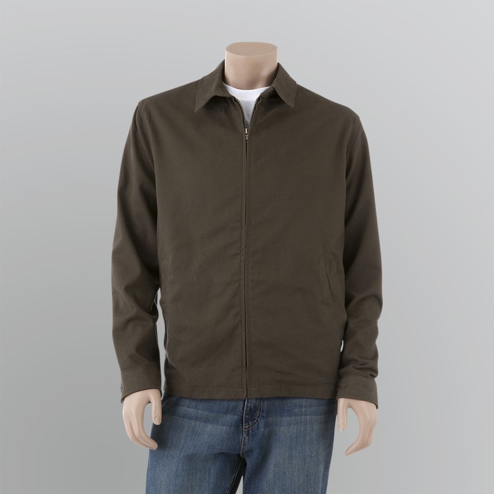 Covington Men's Twill Zip-Up Jacket at Kmart.com