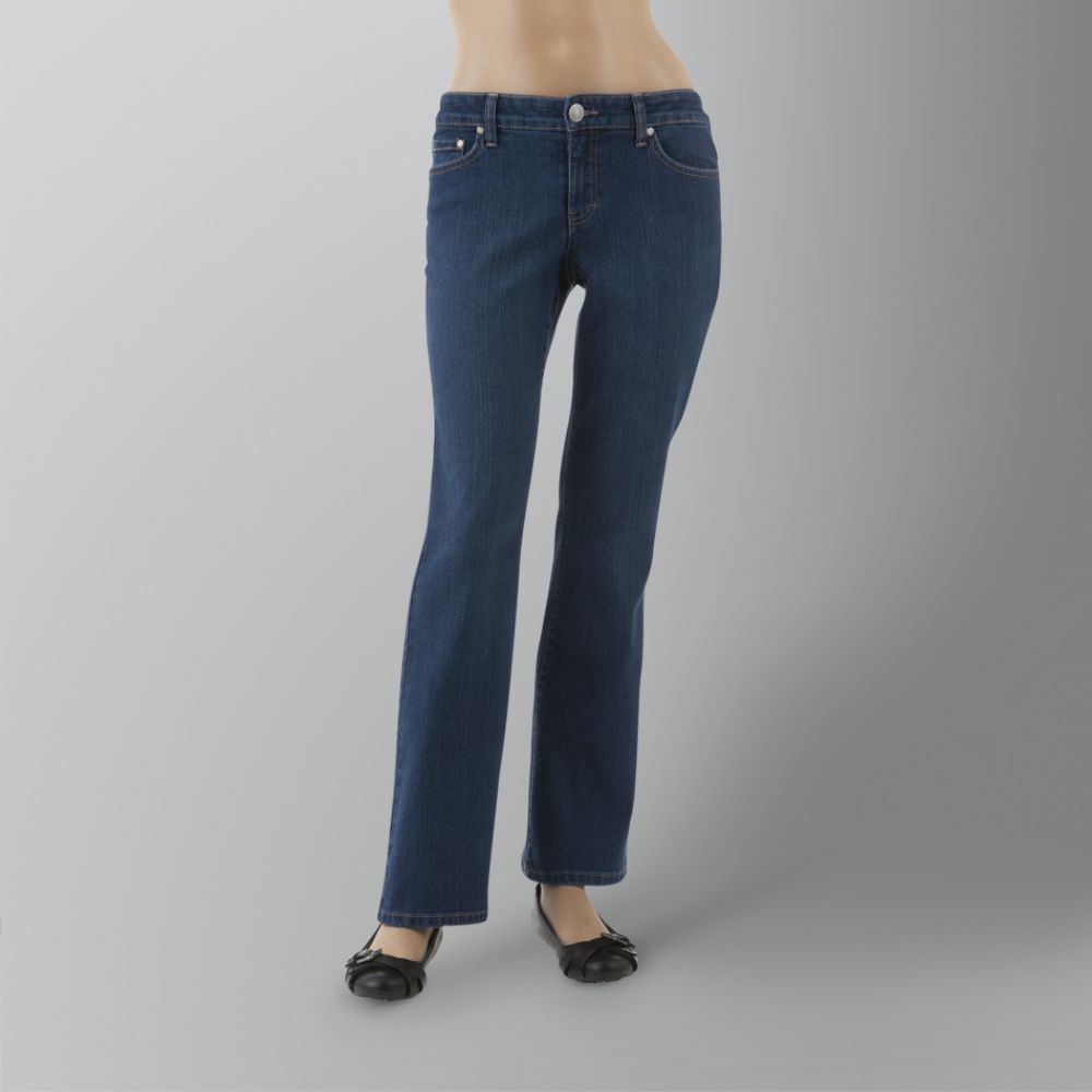 Covington Petite Arctic Wash Boot Cut Jeans