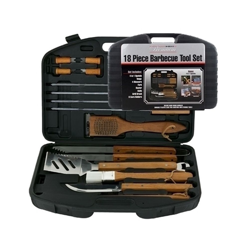 Mr. Bar-B-Que 18-piece Stainless Steel Grilling Tool Set with Case at Sears.com