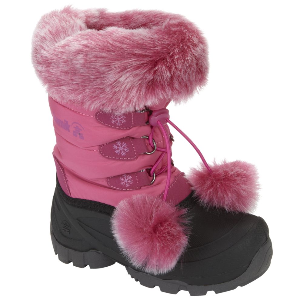 women's snow boots pink
