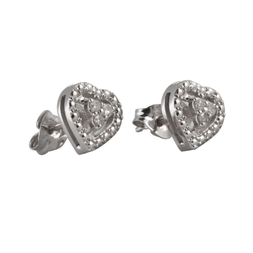 1/10cttw Diamond Earring Sterling Silver at Kmart.com