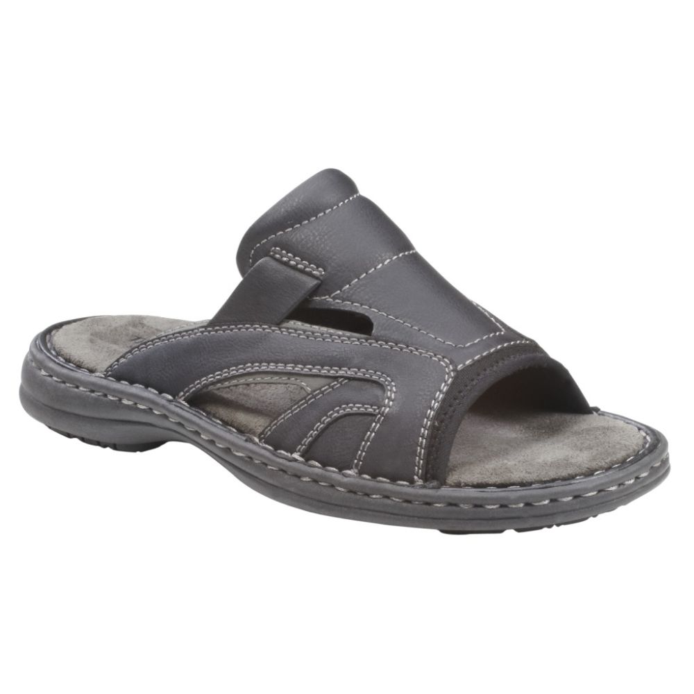Thom McAn Men's Jackson Slide Sandal - Black at Kmart.com