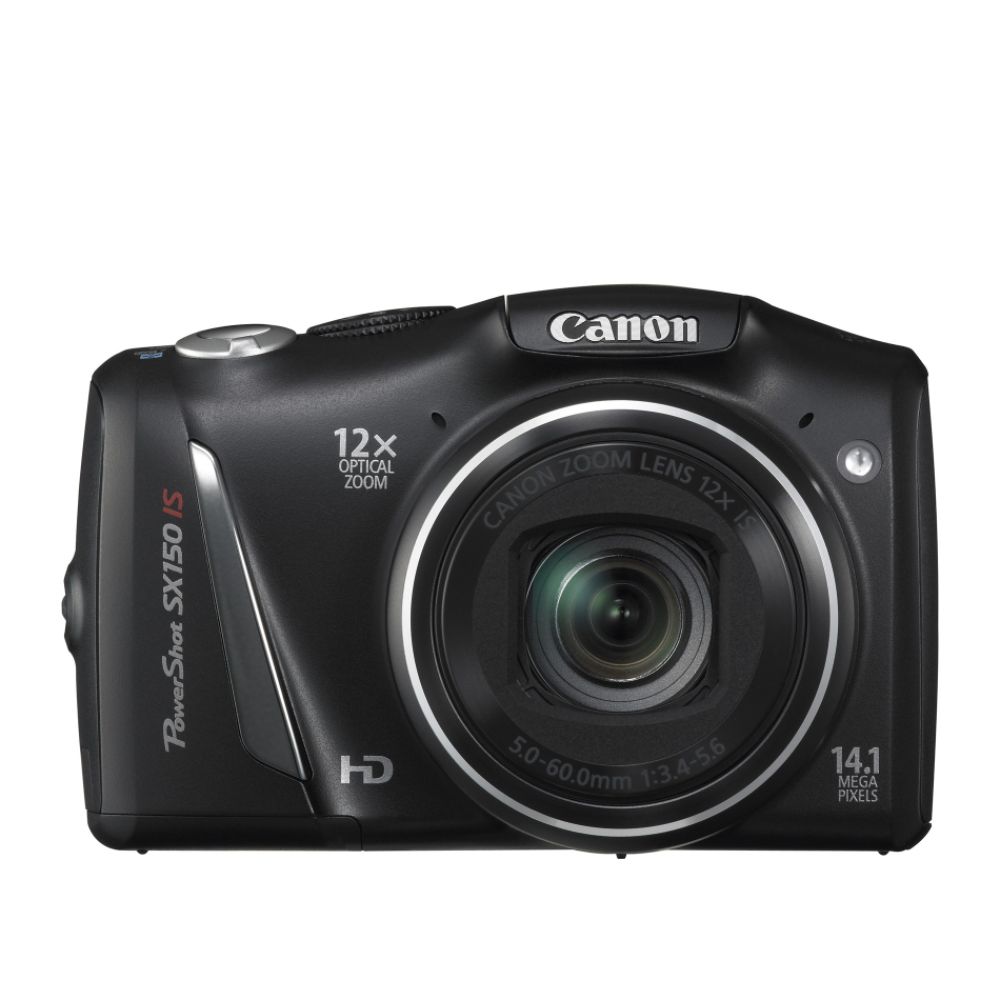 Canon PowerShot SX150 IS Digital Camera - Black