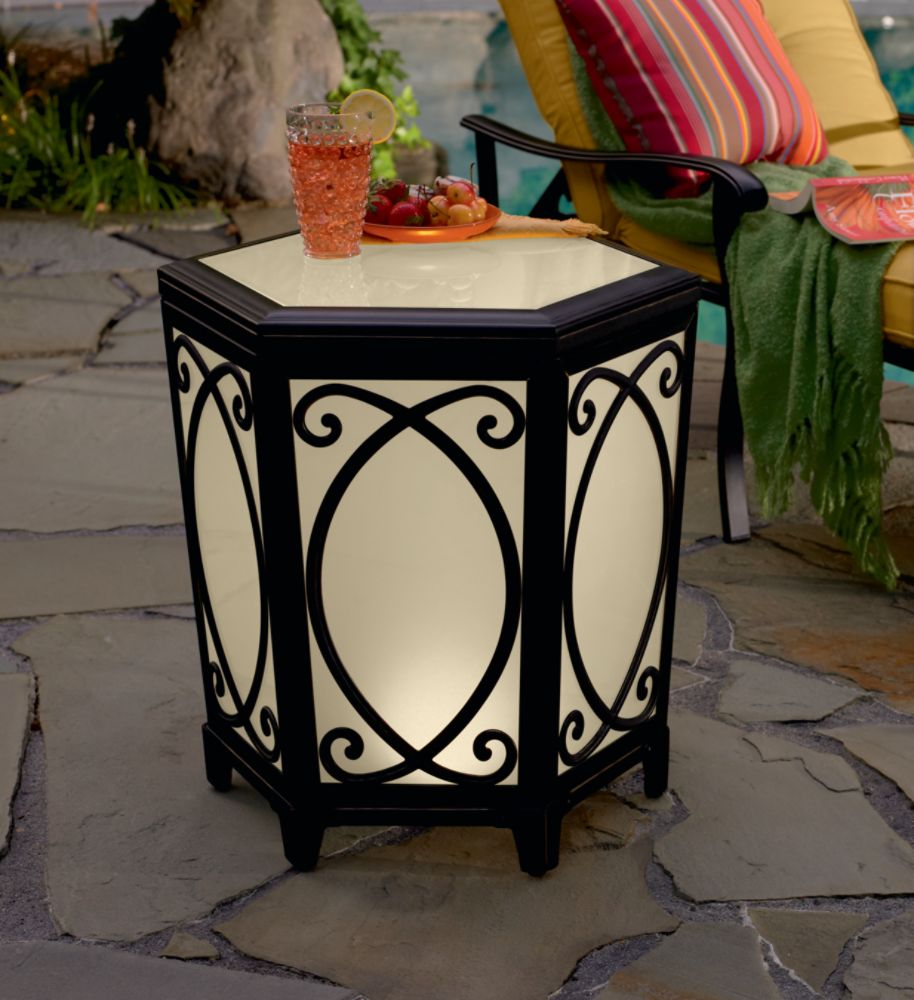Country Living Highland Lighted Side Table at Sears.com