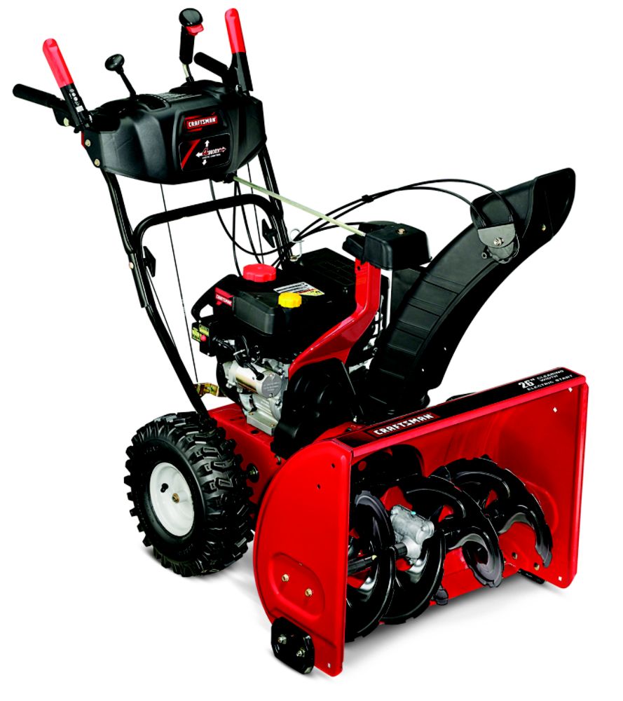 Craftsman 26" 208cc* Dual-Stage Snow Thrower