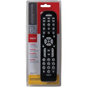 Audiovox RCA 6 Device Universal Remote with DBS