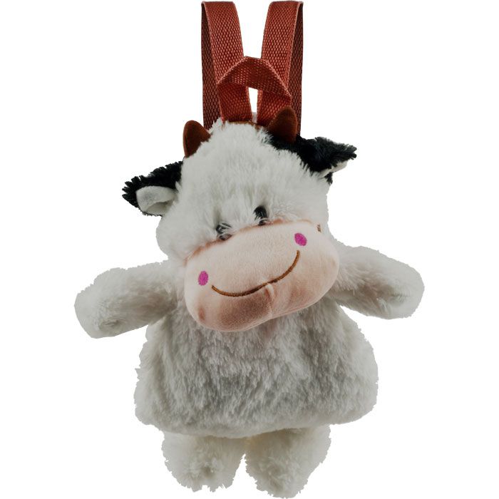 Cuddlee Pet Plush Animal Backpack - Cow