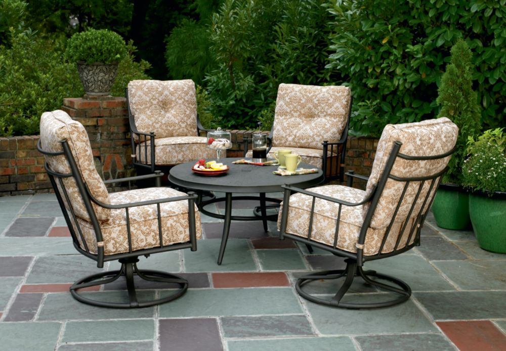 Country Living Menlo Park 5 Pc. Chat Set - Light Mocha Cushion at Sears.com