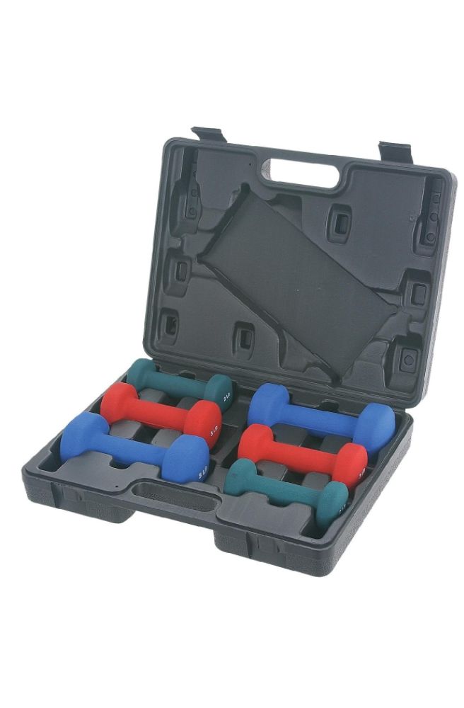 Sunny Health & Fitness 2, 3, 5LB Neoprene Dumbbell Set