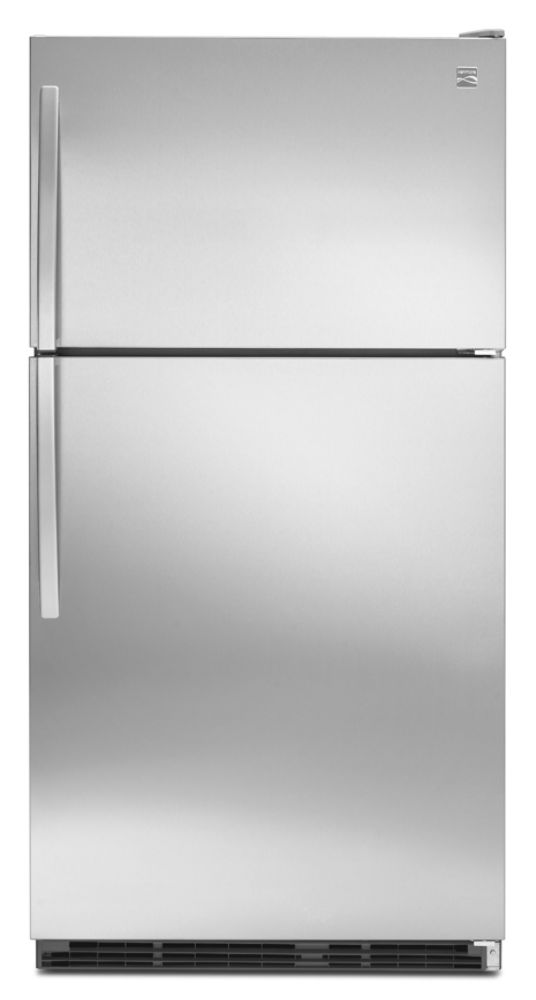 Kenmore 21.0 cu. ft. Top-Freezer Refrigerator w/ Ice Maker - Stainless Steel ENERGY STAR® at Kmart.com
