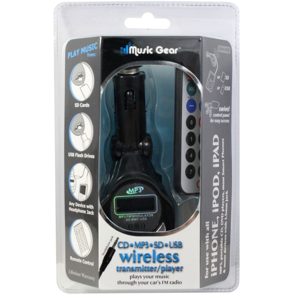 Wireless Gear USB Wireless Transmitter w/ Remote - IM513