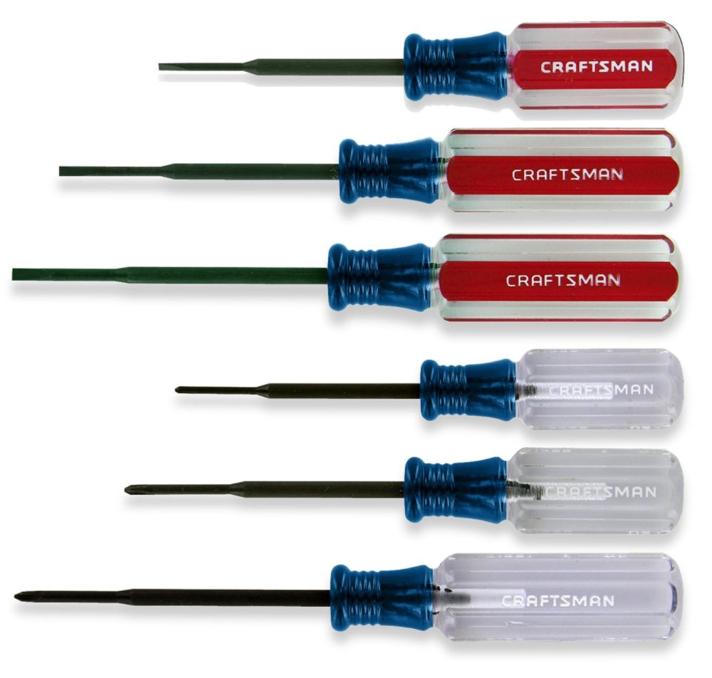 Craftsman 6 PC SCREWDRIVER SET JEWELERS at Sears.com