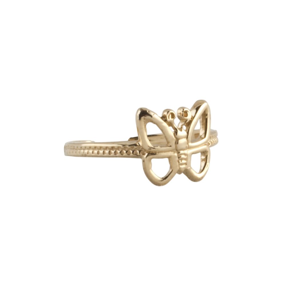 Butterfly Toe Ring in 10k Yellow Gold at Sears.com