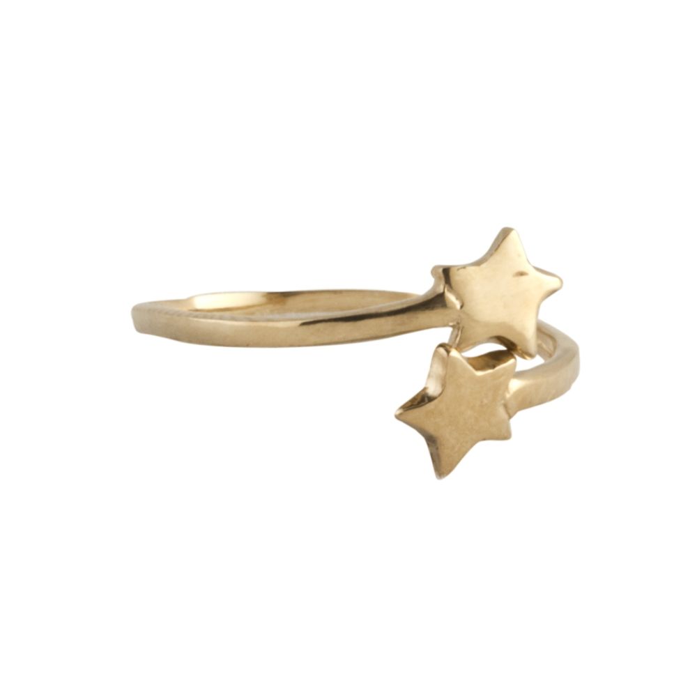 Double Star Toe Ring in 10k Yellow Gold at Sears.com