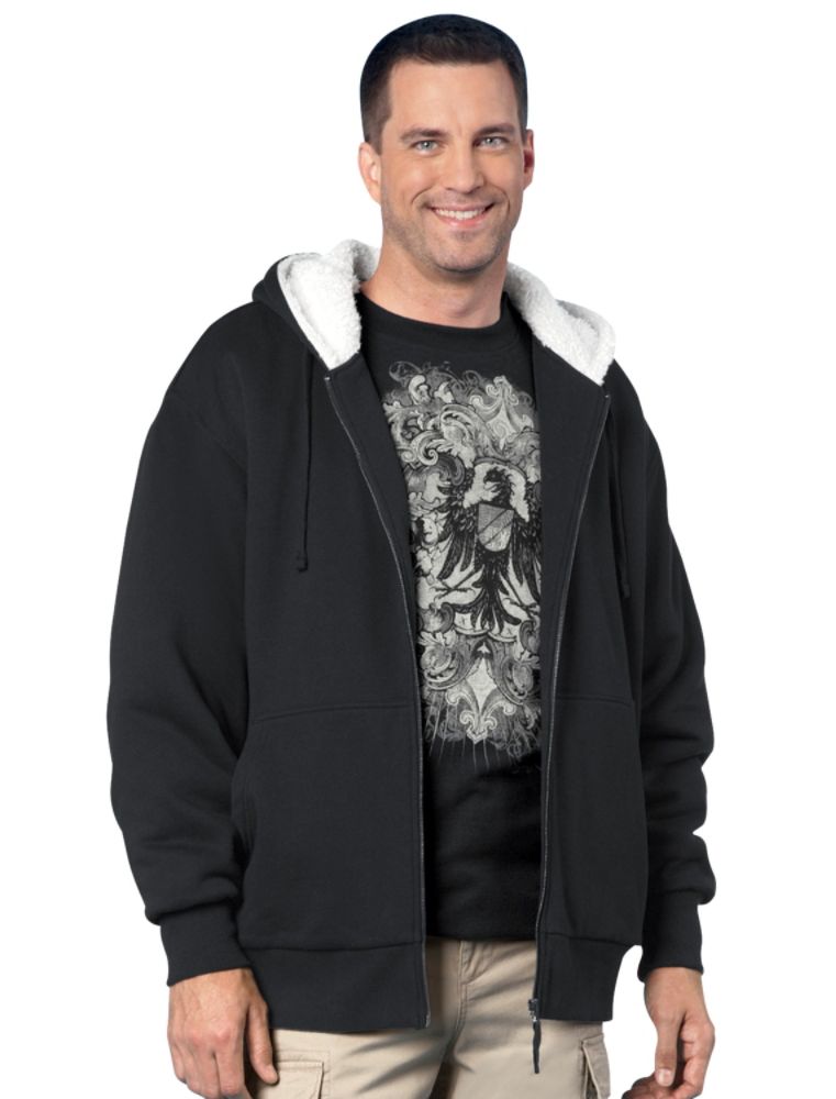 555 Turnpike Sherpa-Lined Fleece Hoodie at Sears.com