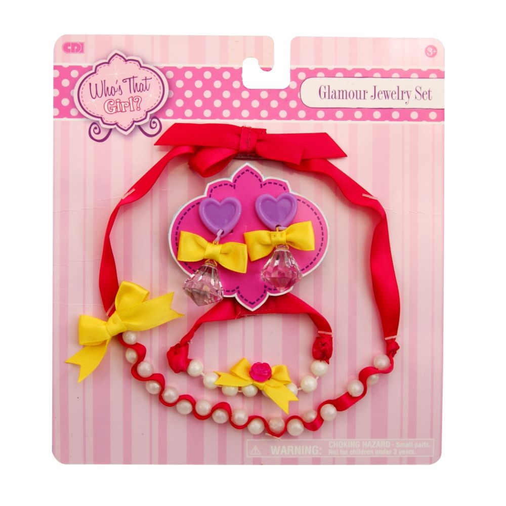 Who's That Girl Fashion Jewelry - Yellow Bow Earrings at Kmart.com