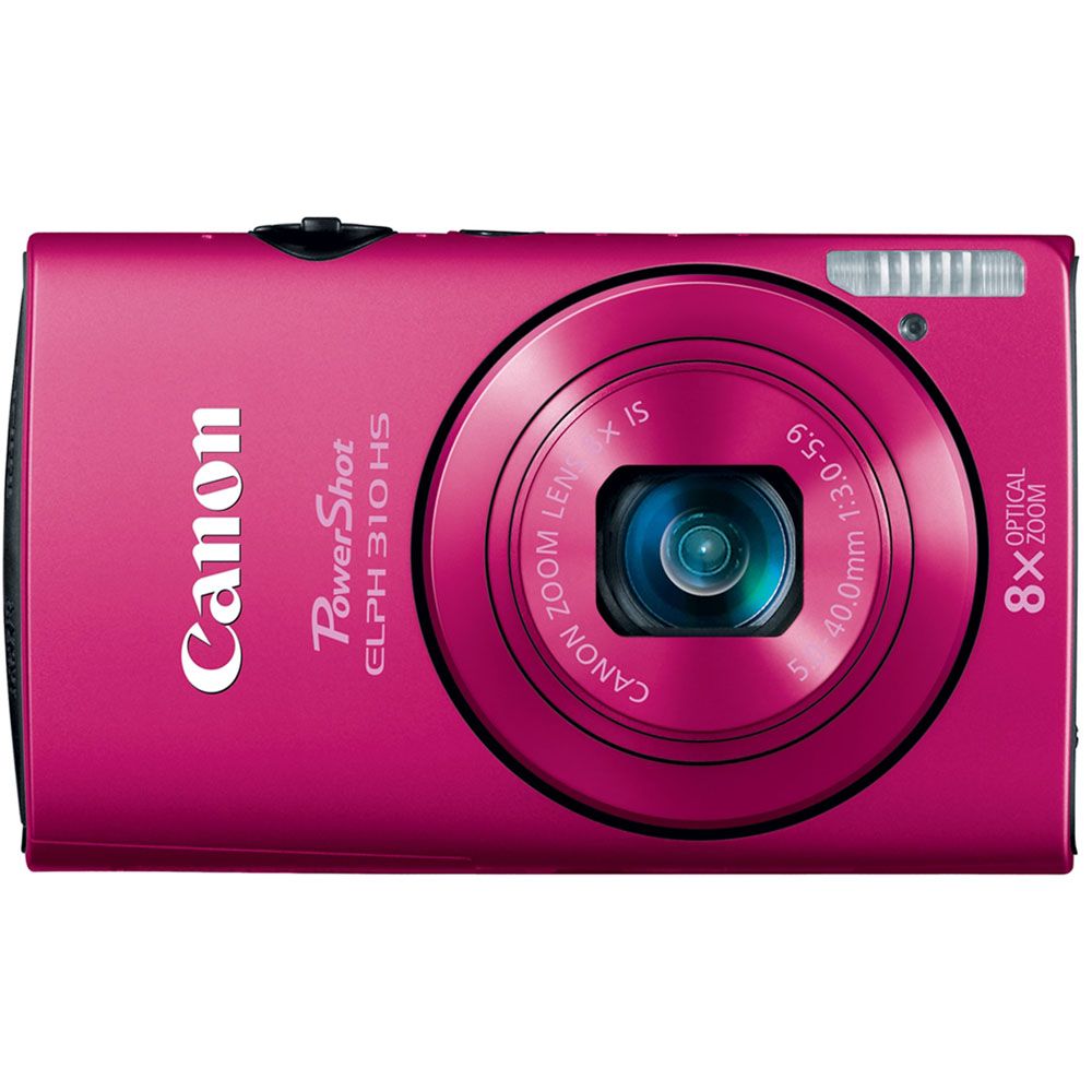 Canon 5698B001 PowerShot ELPH 310 HS Pink 12.1MP Digital Camera