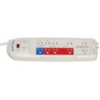 LCG5 Energy Saving Smart Strip-10 outlet-with modem protection & Coaxial cable protection