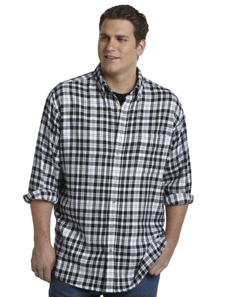 Canyon Ridge Plaid Flannel Sport Shirt