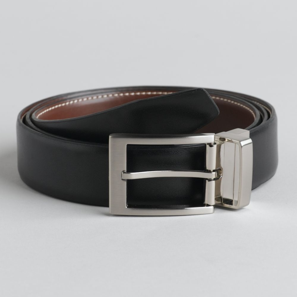 David Taylor Men's Reversible Leather Belt at Kmart.com