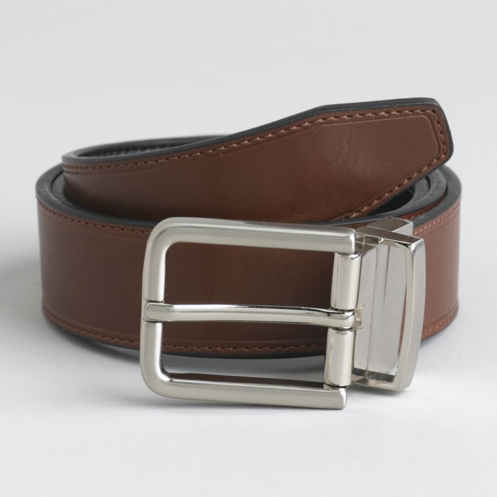 David Taylor Men's Reversible Leather Belt at Kmart.com