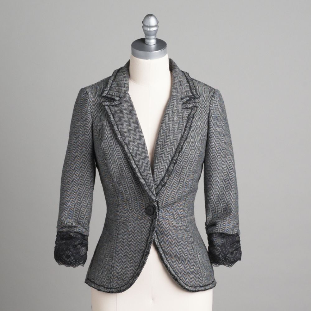 Stoosh Juniors Notched Collar Blazer at Sears.com