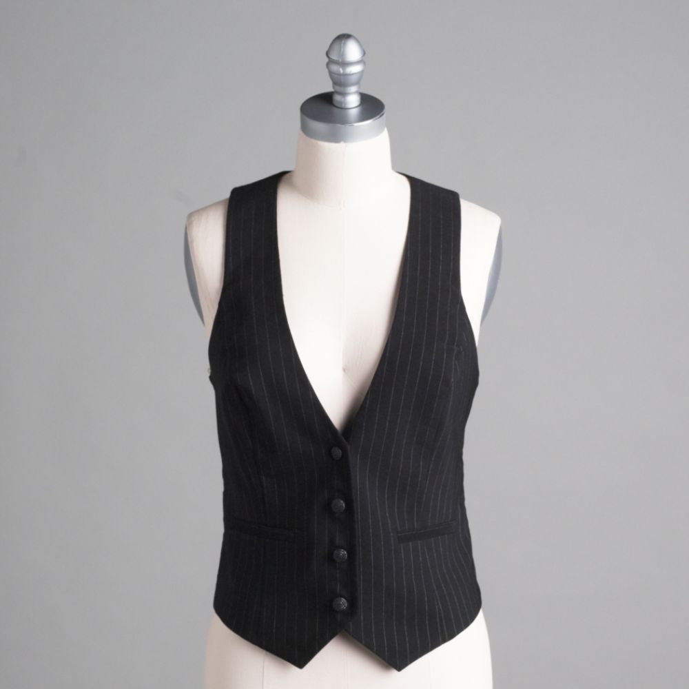 Stoosh Juniors Pinstriped Racerback Vest at Sears.com