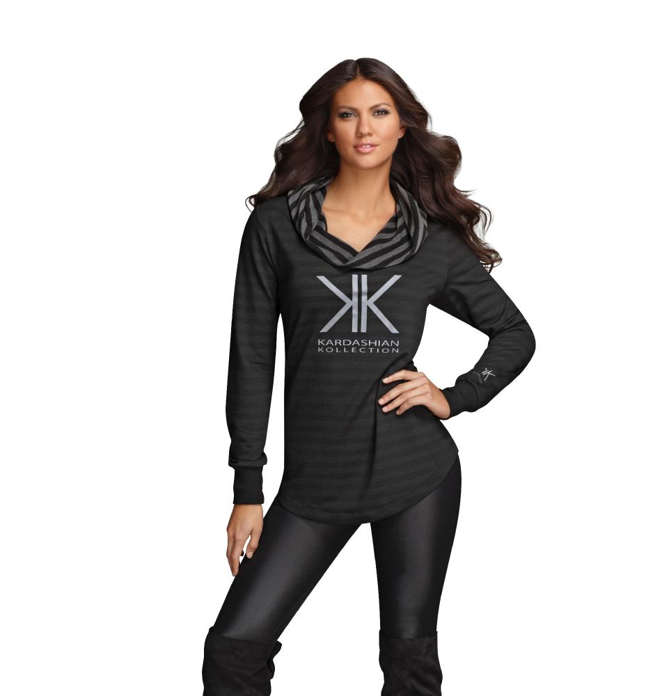 Kardashian Kollection KK Logo Hoodie