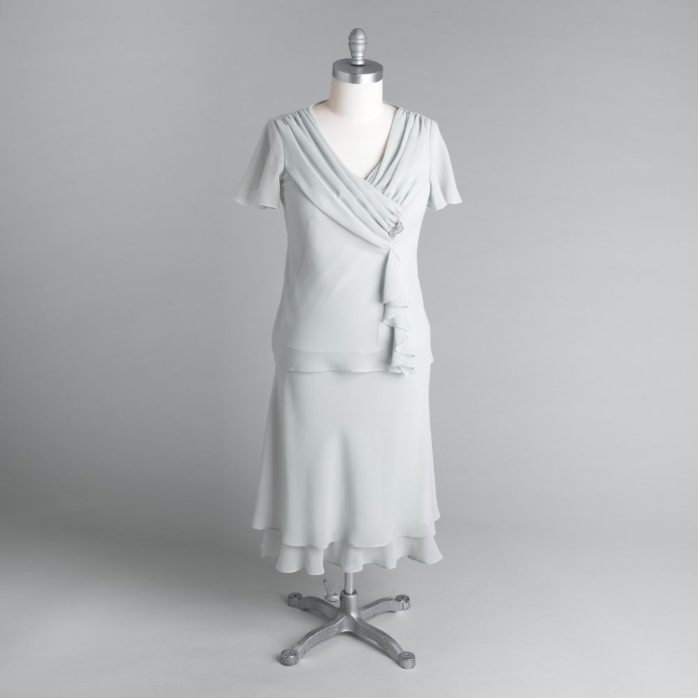 Women's Shawl Collar Blouse and Skirt Set at Kmart.com