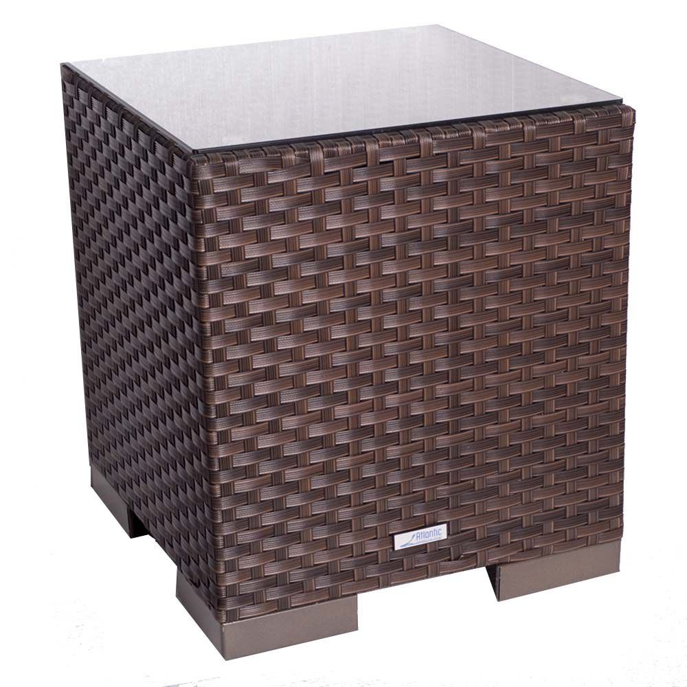 Atlantic&nbsp; Bermuda Wicker Side Table