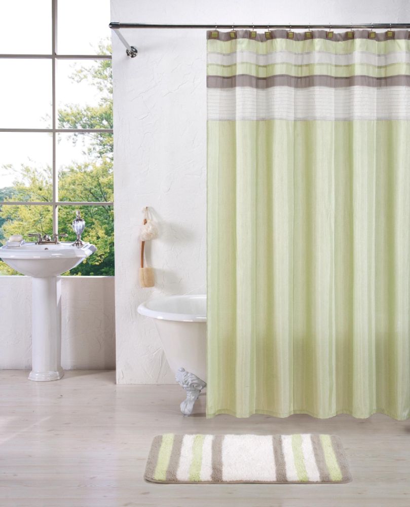 Panel Curtains For Sliding Glass Doors Shower Curtains at Family Dollar