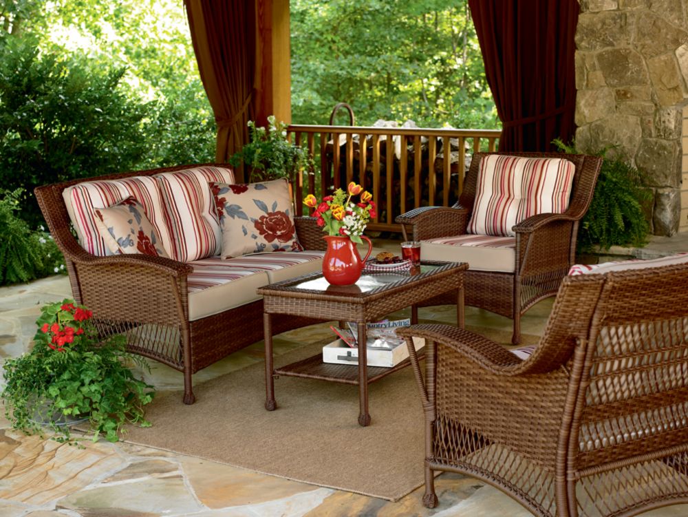 Roseville Deep Seating Chair- Country Living-Outdoor Living-Patio Furniture-Chairs