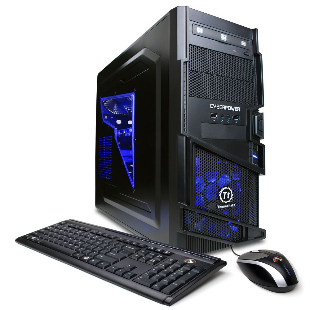 CyberpowerPC Gamer Ultra GUA270 w/ AMD FX-8120 CPU, 8GB DDR3, NVIDIA GT520, 1TB HDD, 24X DVD+-RW & Win 7 Home 64-Bit Desktop PC at Sears.com
