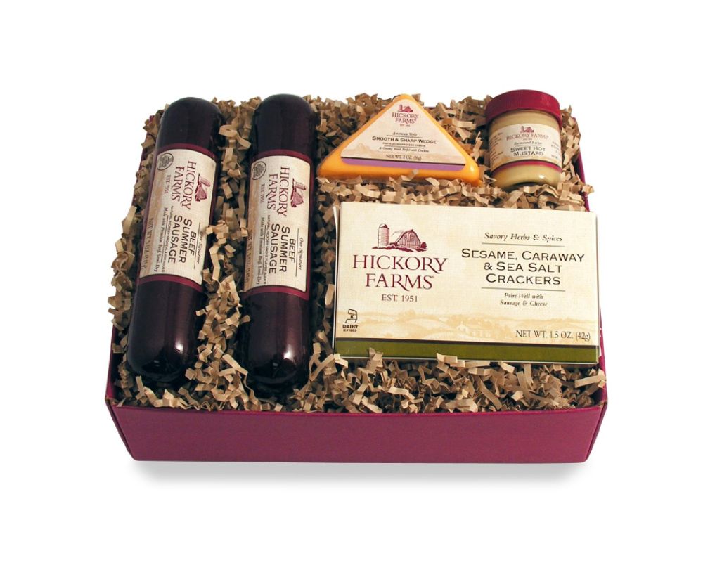 Hickory Farms Double Sausage Sampler Gift Set