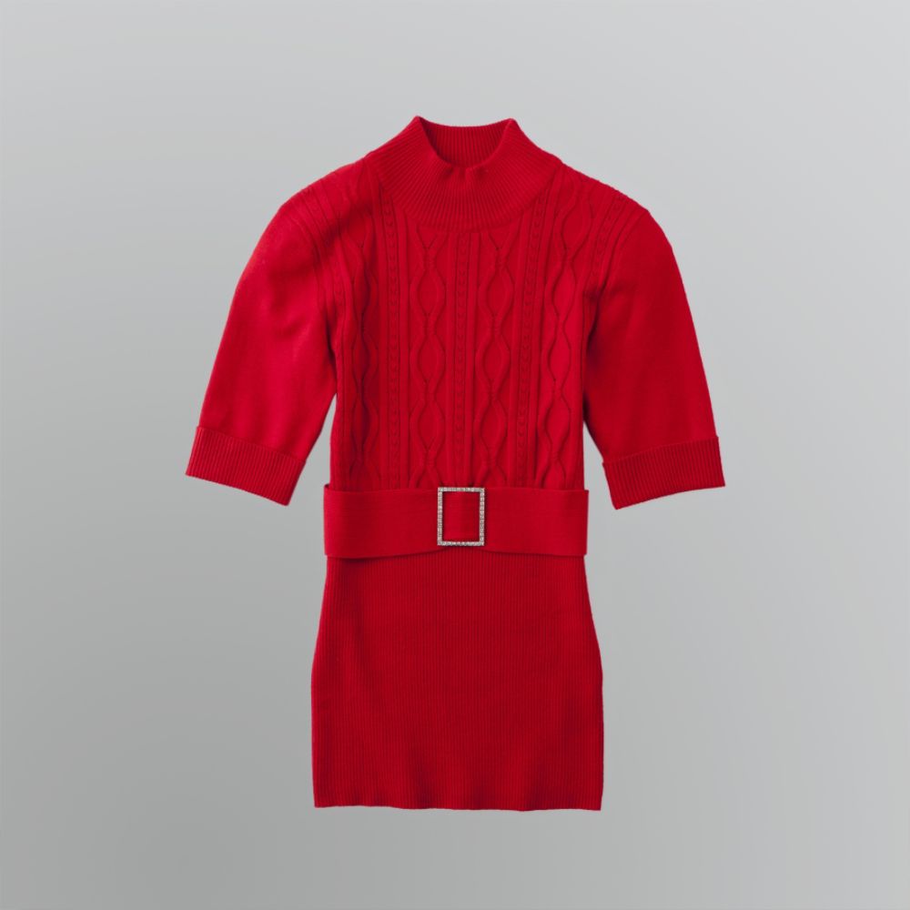 HeartSoul Junior's Belted Eyelet Sweater at Sears.com