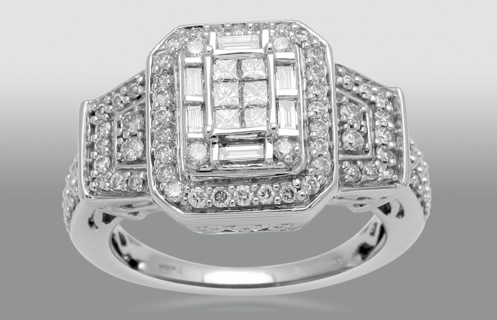 Tradition Diamond 1 cttw Diamond Frame Ring